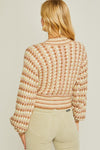 SALE Multi-Yarn Sweater Cardigan