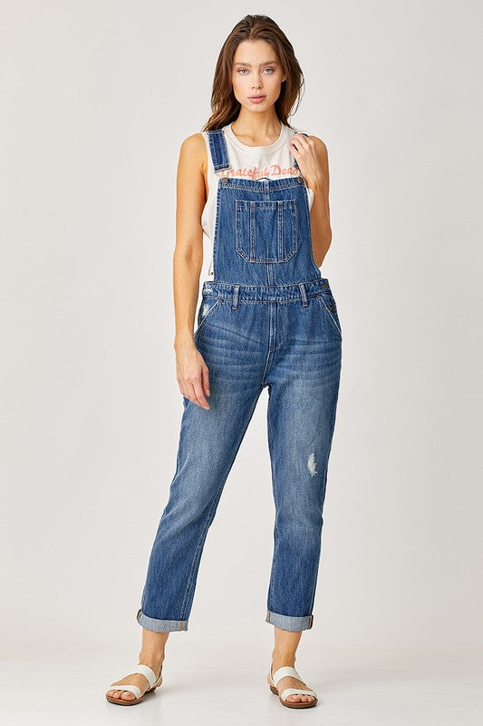 NEW Risen Relaxed Fit Denim Overall