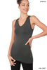 V-neck Seamless Tank Top -  10 Colors
