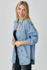Risen Oversized Star Print Shirt