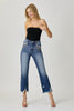 Risen High Rise Crop Straight