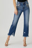 Risen High Rise Crop Straight