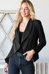 NEW Solid Open Blazers - Curvy Size