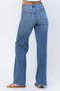 NEW Judy Blue HW Trouser Jean Wide Leg