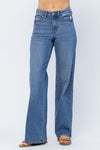 NEW Judy Blue HW Trouser Jean Wide Leg