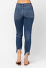 Judy Blue Mid Rise Shark Bite Slim Fit