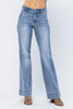 NEW Judy Blue Mid-Rise Wide hem Wide Leg Fit - Curvy Size