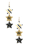 New Year Star Link Earring