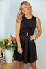 Sleeveless Solid Knit Two Piece Set