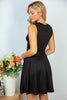 Sleeveless Solid Knit Two Piece Set