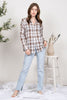 Lightweight Plaid Top