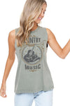 Country Music Vintage Graphic Tank