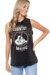 Country Music Vintage Graphic Tank
