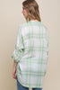 Xmas July Over Sized Plaid Shirts