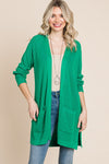 SALE Lucky Green Knit Cardigan