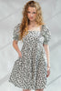 Floral Printed Poplin Babydoll Dress