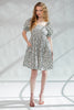 Floral Printed Poplin Babydoll Dress