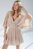 Butterfly Sleeveless Lace Dress