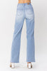 Judy Blue HW w/ Pocket Details Wide Leg
