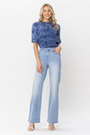 Judy Blue HW w/ Pocket Details Wide Leg