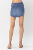 Judy Blue MR Medium Destroy Skort