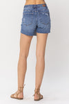 Judy Blue MR Medium Destroy Skort