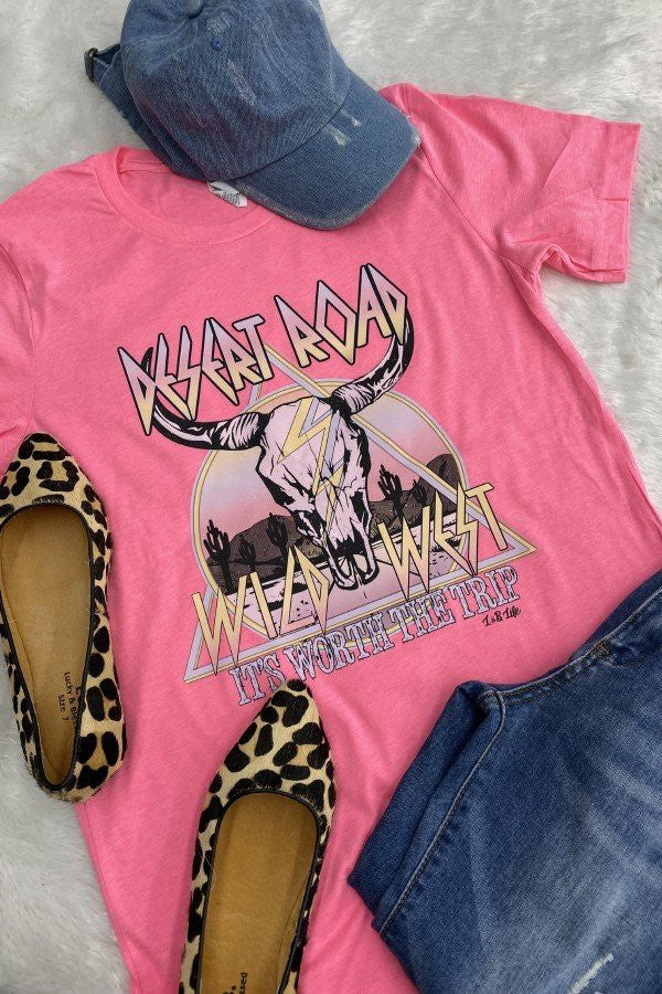 Bella Canvas Desert Road Graphic Tee