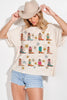 Cow girl boots short sleeve top