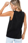 Wild West Cowboys Cattle Graphic Tank Top