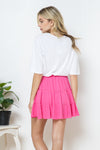 SALE - Ruffle Tiered Skirt- Elastic Waist