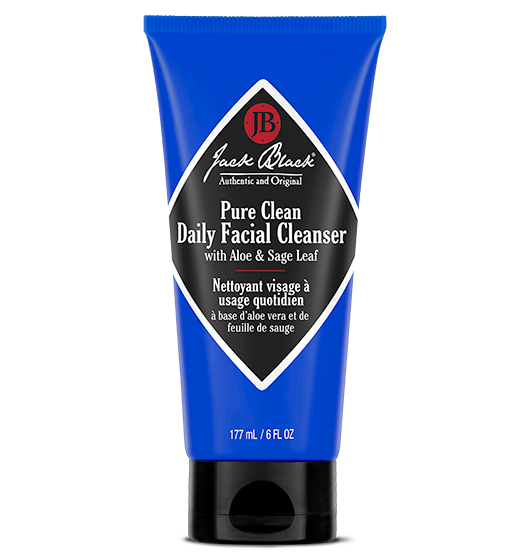 Jack Black Pure Clean Daily Facial Cleanser w/Aloe & Sage Leaf