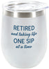 One Sip - 12 oz Stemless Tumbler - 2 Colors