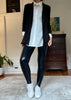 NEW FAUX LEATHER LEGGINGS