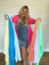 SPRING SUMMER Lola Waffle Cardi - Curvy OS