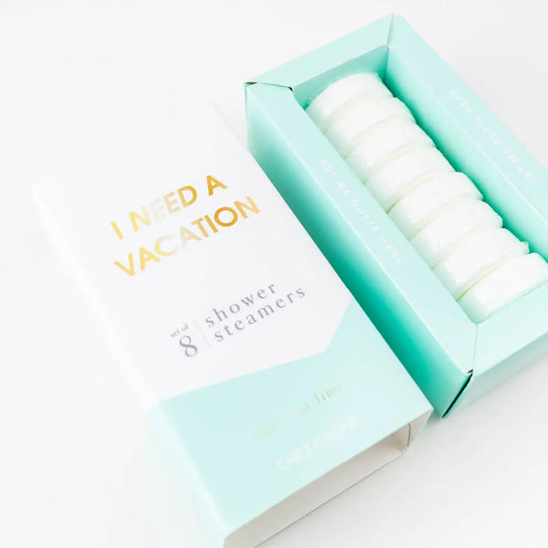 I Need a Vacation Shower Steamers - Set of 8