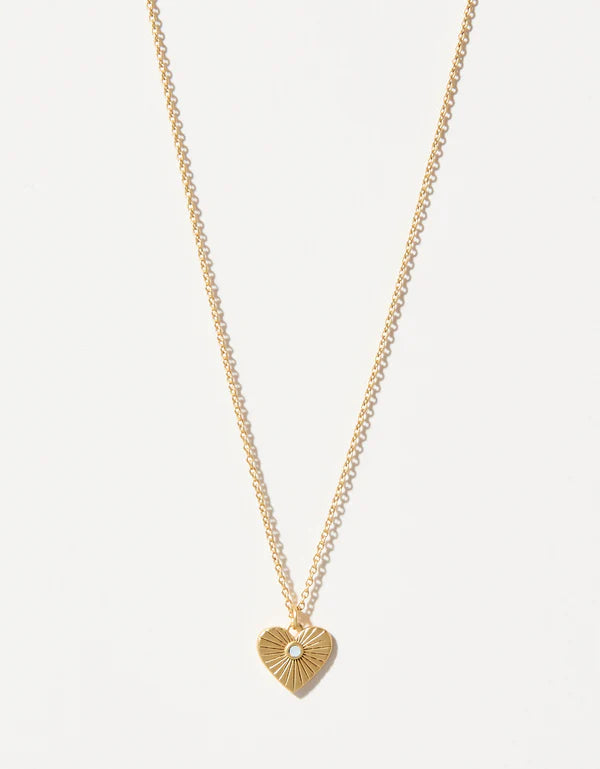 Sea La Vie Necklace Heart of Gold