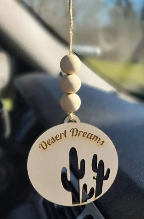 Desert Dreams Car Charm Ornament