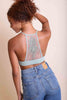 Tattoo Mesh Racerback Bralette - 6 Colors