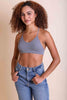 Tattoo Mesh Racerback Bralette - 6 Colors