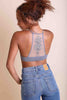 Tattoo Mesh Racerback Bralette - 6 Colors