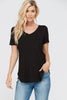 NEW V-neck Top - 3 Colors