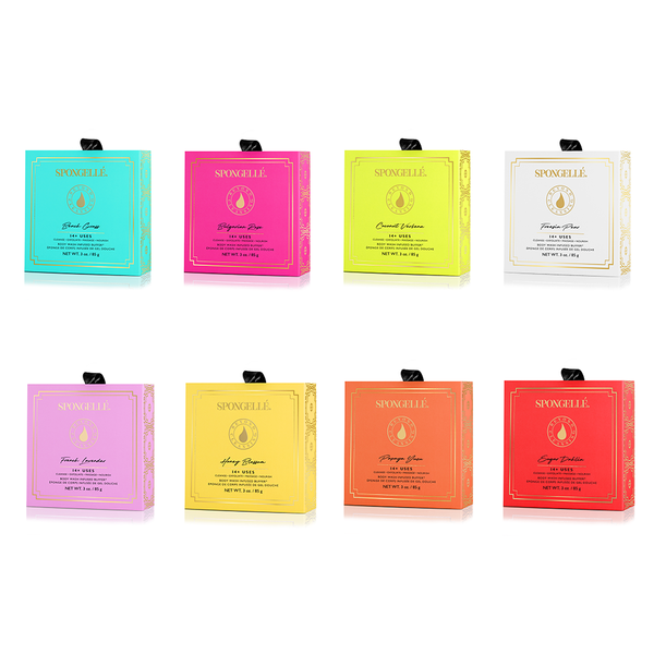 NEW Spongelle Boxed Flower - 8 fragrances