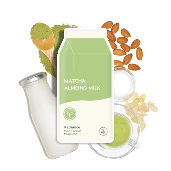 NEW Matcha Almond Milk Radiance Plant-Based Milk Mask