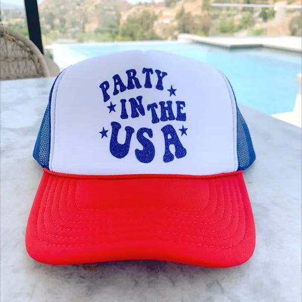 Party in the USA Trucker Hat - 2 Colors