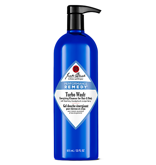 Jack Black Turbo Wash® Energizing Cleanser for Hair & Body w/Rosemary, Eucalyptus & Juniper