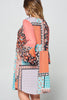 Multi Patchwork Swing Dress