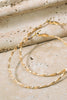 NEW Twisted Brass Hoop Earrings - 2 Colors