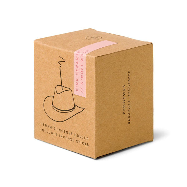 Cowboy Hat Incense Holder - Pink - Blush & Cactus