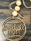 Car Charm - Baseball Mom