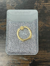 Glitter Bomb Ring Cling Card Holder
